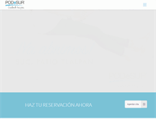 Tablet Screenshot of podesur.com